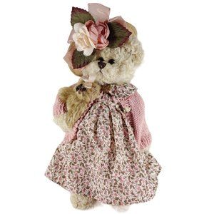 Vintage 2002 The Bearington Collection Daisy &‎ Belle Bear Stuffed Plush Bear